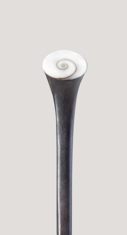 palo para el pelo con concha ojo de shiva